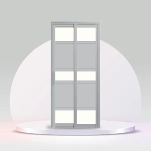 Aluminum Slide & Swing Toilet Door – SD-7104