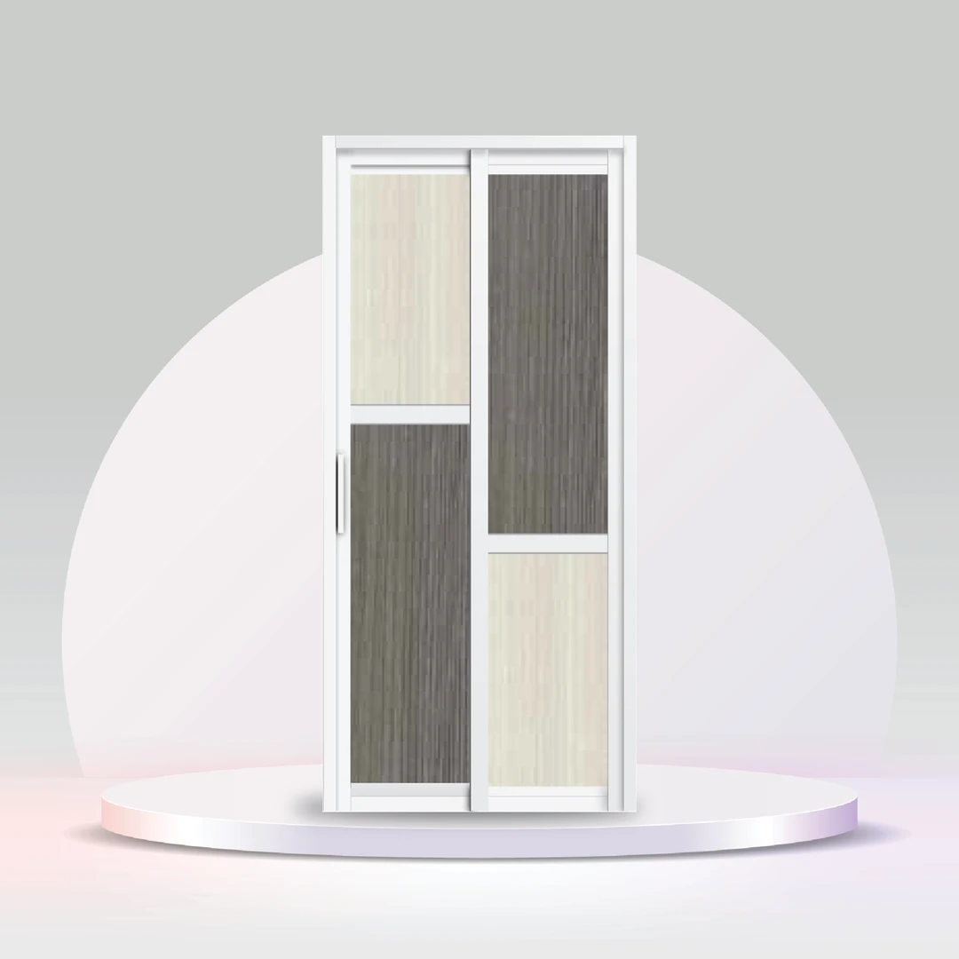 Aluminum Slide & Swing Toilet Door – SD-7111