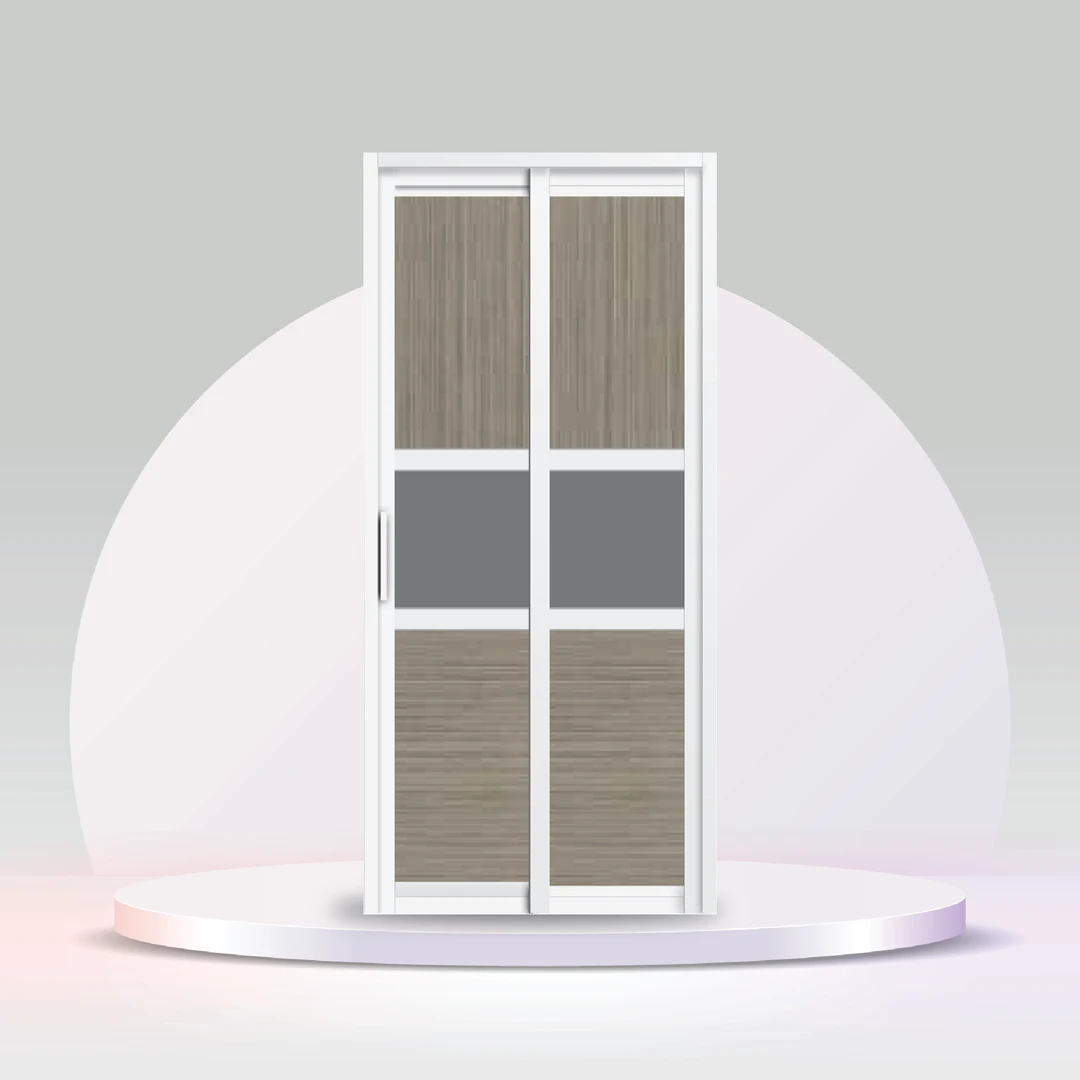 Aluminum Slide & Swing Toilet Door – SD-7112