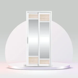 Aluminum Slide & Swing Toilet Door – SD-7114