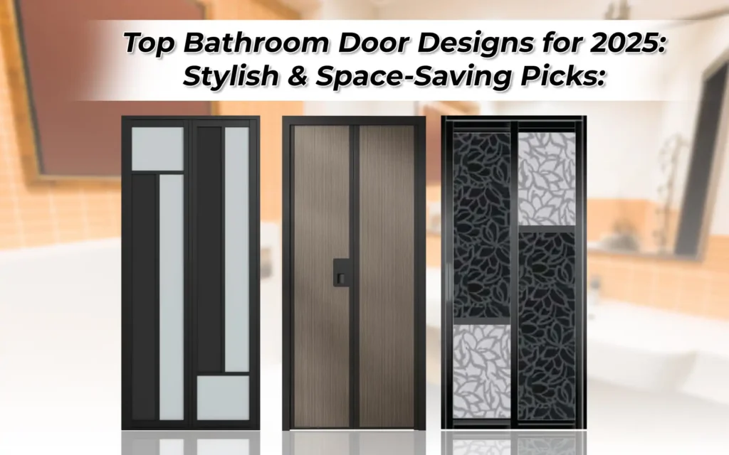 Top Bathroom Door Designs for 2025 Stylish & Space-Saving Picks