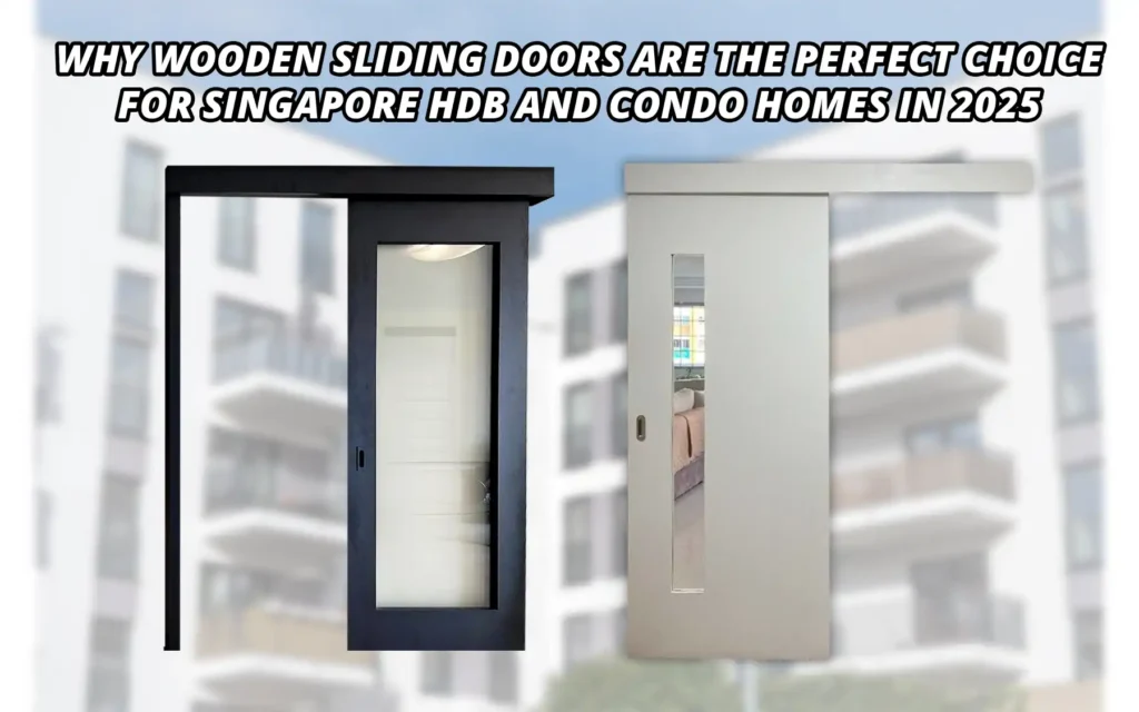 Why Wooden Sliding Doors Are the Perfect Choice for Singapore HDB and Condo Homes in 2025
