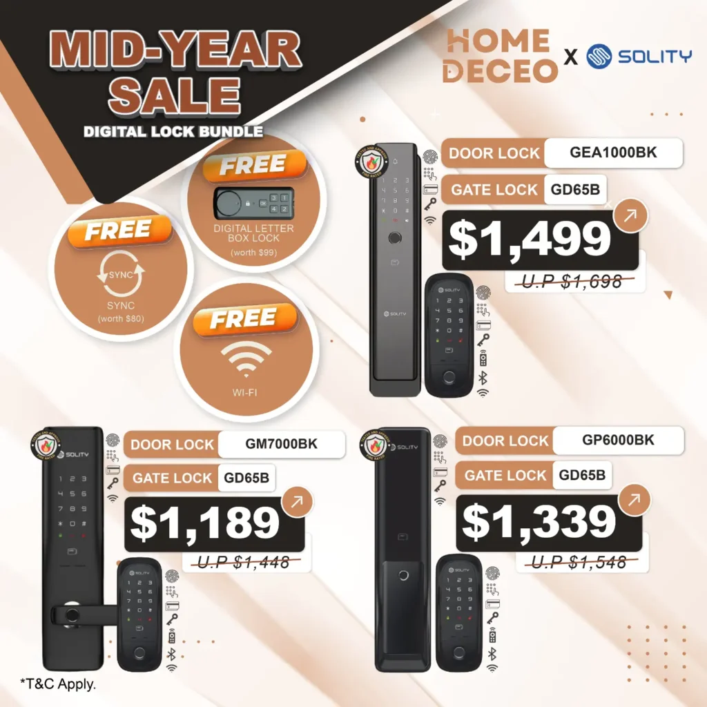 mid year sale solity digital lock bundle