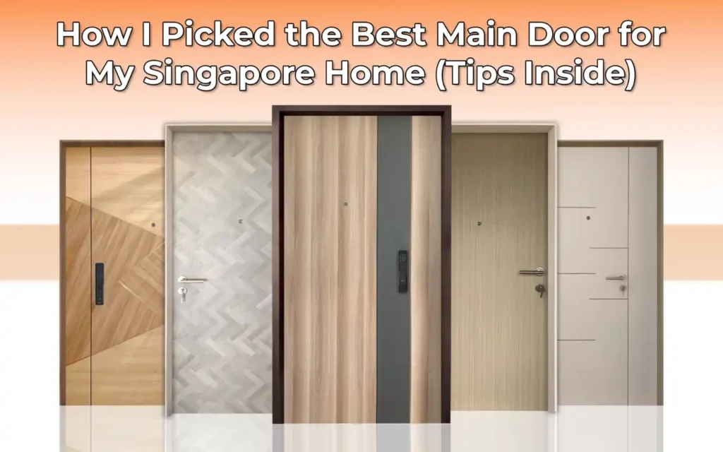 How I Picked the Best Main Door for My Singapore Home (Tips Inside)