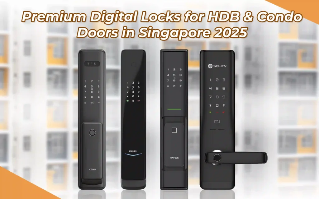 Premium Digital Locks for HDB & Condo Doors in Singapore 2025