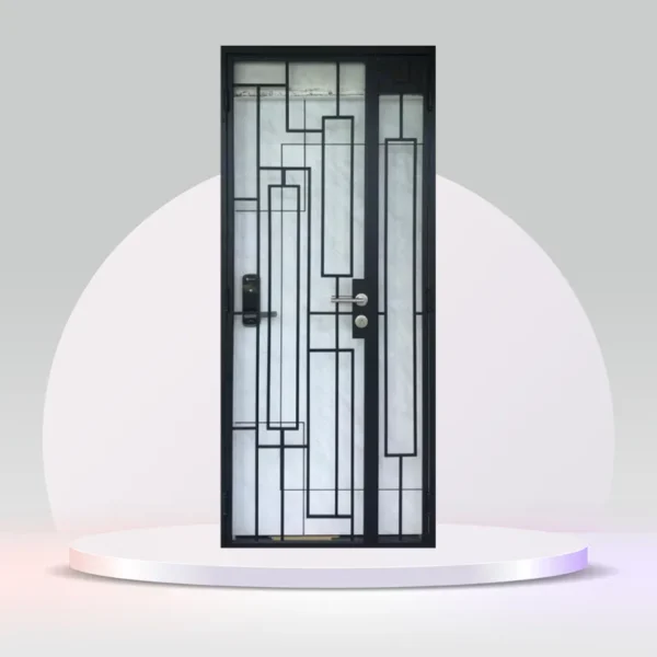 Mild Steel Modern Gate HDC-037
