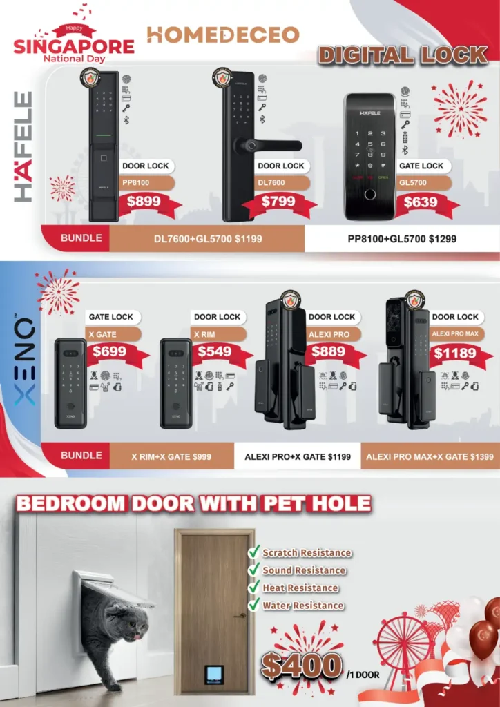 National Day Promotion Digital lock