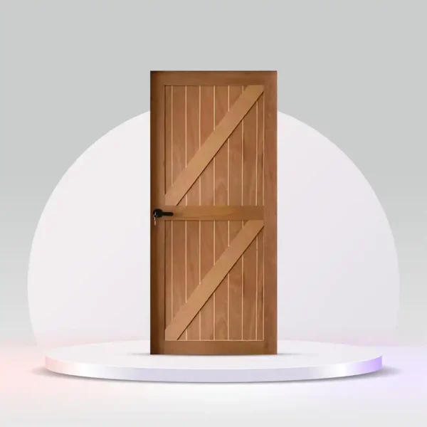 Framed Double z-Arrow Barn Door