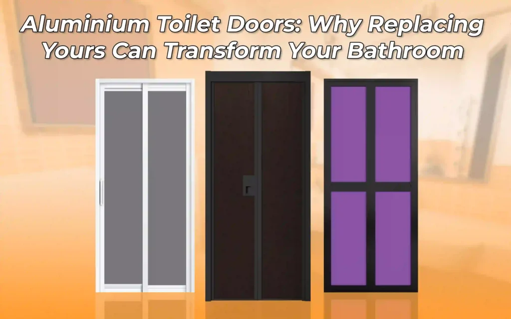 Aluminium Toilet Doors Why Replacing Yours Can Transform Your Bathroom