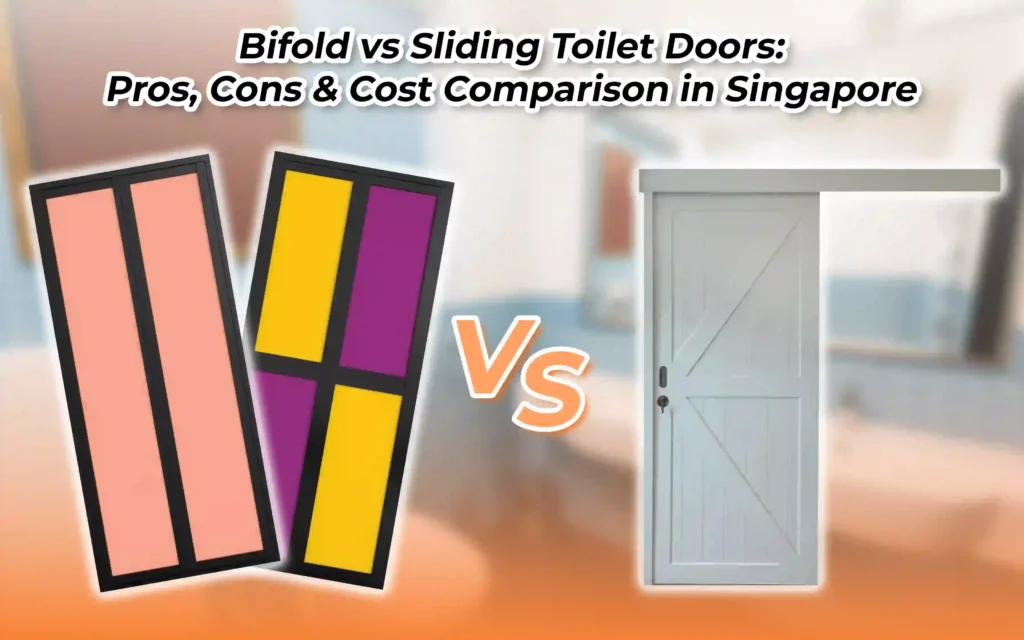 Bifold vs Sliding Toilet Doors Pros Cons & Cost Comparison in Singapore