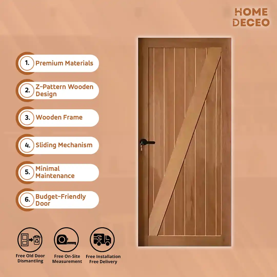 Frame Z-Style Barn Door