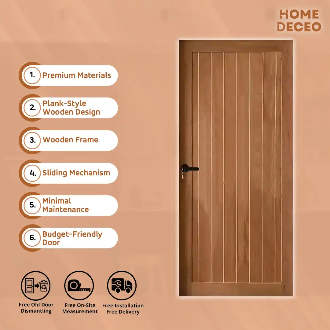 Framed Plank Barn Door