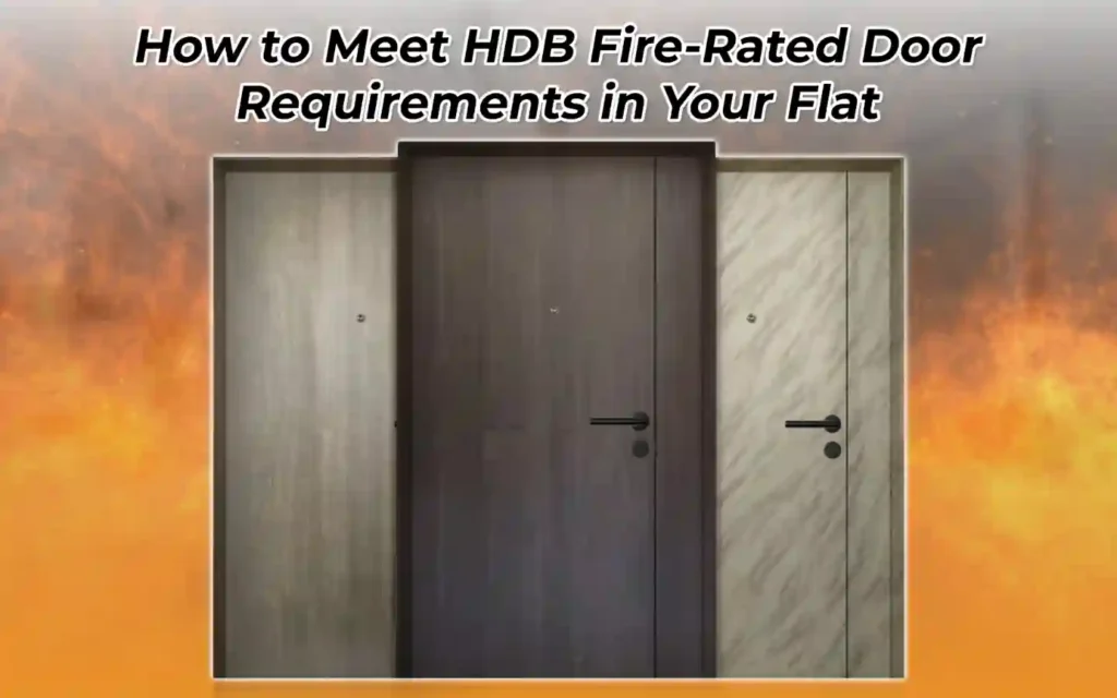 How to Meet HDB Fire-Rated Door Requirements in Your Flat