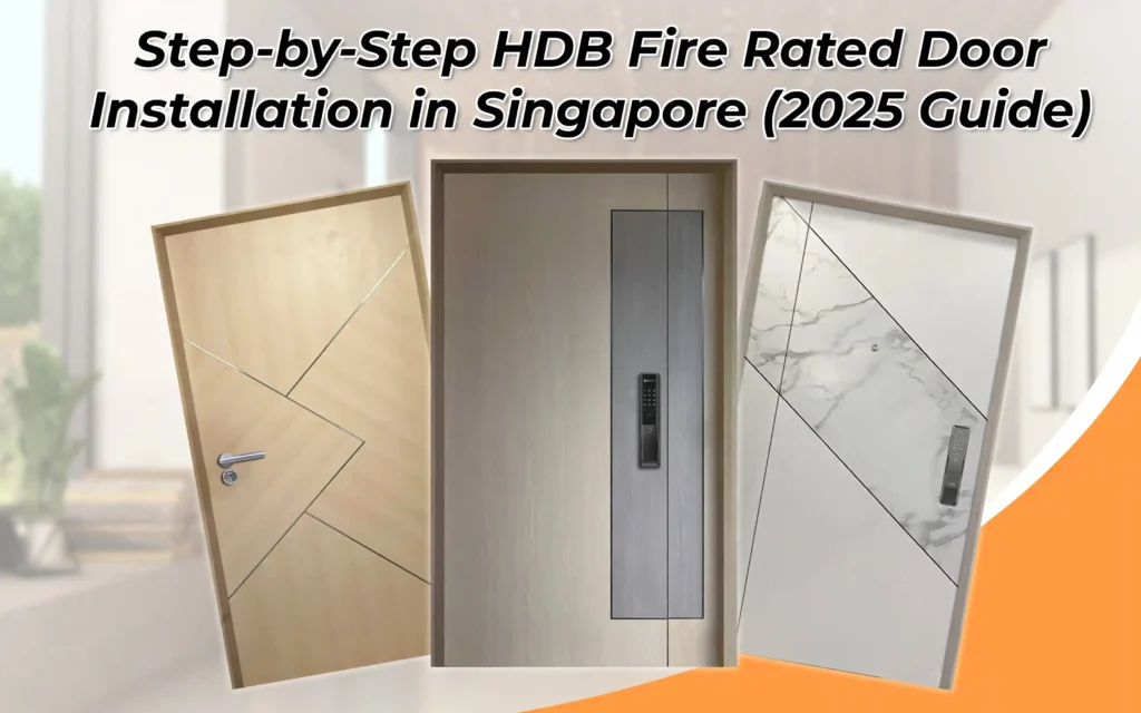 Step-by-Step HDB Fire Rated Door Installation in Singapore (2025 Guide)