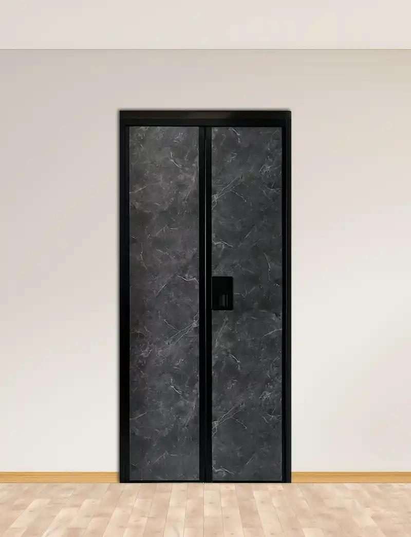 Toilet door