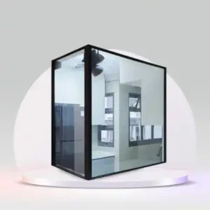 Aluminium Fixed Panel - With 8mm Clear Tempered Glass