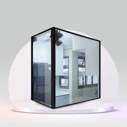 Aluminium Fixed Panel - With 8mm Clear Tempered Glass