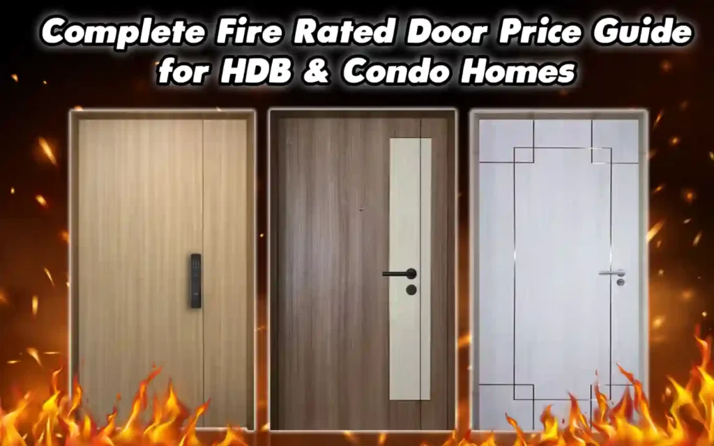 Complete Fire Rated Door Price Guide for HDB & Condo Homes