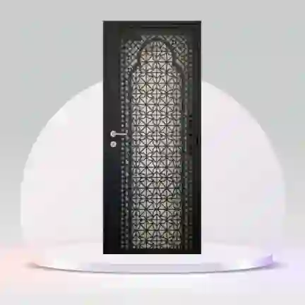 Laser cut gate
