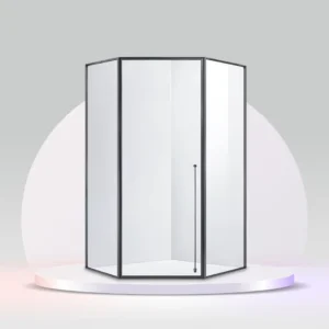 Swiel Shower door diamond shaped